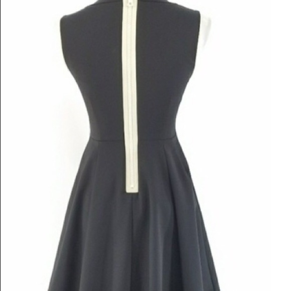 Kate Spade “Carol” Fit & Flare Black Dress Pockets - Picture 3 of 6